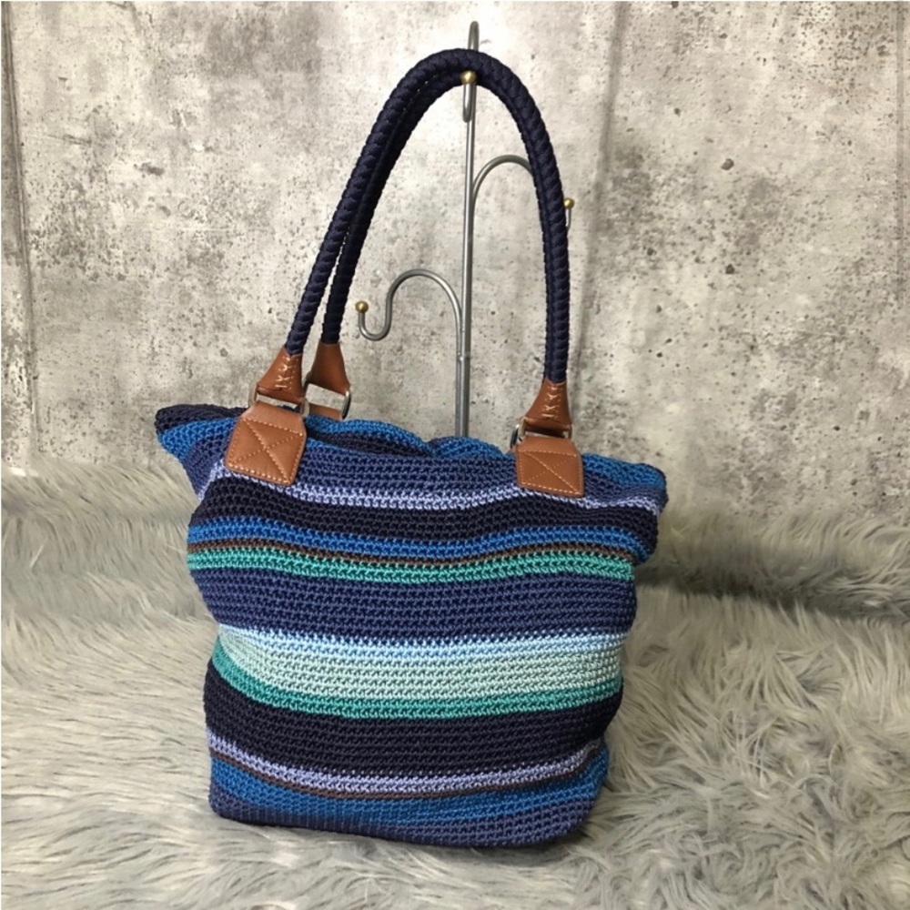 The Sak Cambria Crocheted Stripe Tote